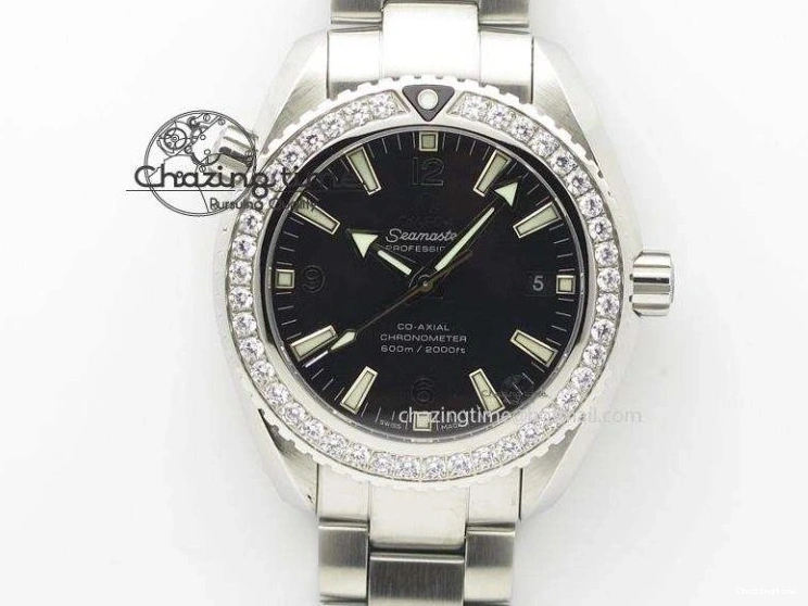 0206 Modern Speedmaster Apollo XVII Gray Dial On SS Bracelet Manual Winding Chrono Movement 8223